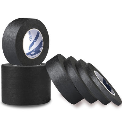 Προσαρμοσμένη μαύρη ταινία χαρτιού μάσκα για προστασία από χρώμα ψεκασμού