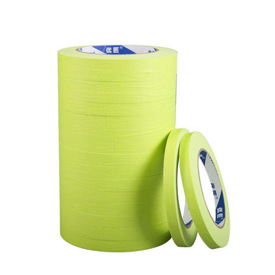 Επεξεργασμένοι ζωγράφοι Πράσινο χαρτί ταινία μάσκα για ζωγραφική 500m μήκος