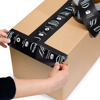 Ανακυκλώσιμη ταινία χαρτιού Kraft με υδατοενεργοποιημένη κόλλα 50mm X 2 ίντσες Ενισχυμένη ταινία χαρτιού Kraft