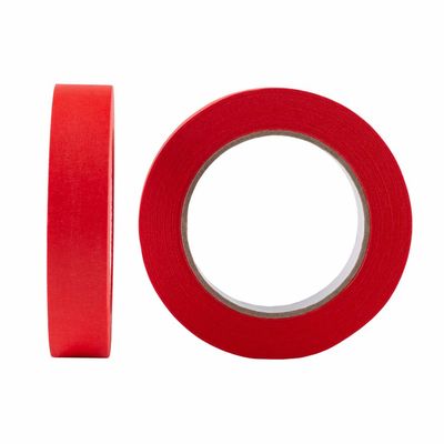 Κόκκινη ταινία χρωματιστή Washi χαρτί κόλλημα ταινία μάσκα για ζωγραφική
