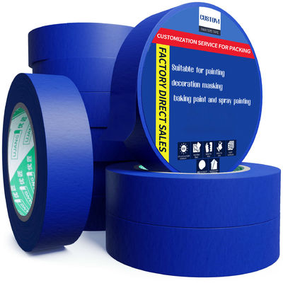 Προσαρμοσμένη αντοχή σε υψηλές θερμοκρασίες γαλάζια ταινία κάλυψης