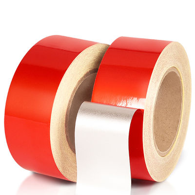 Σημαντική ταινία Custom Heavy Duty PVC Floor Line Red Road Parking αυτοκόλλητη ασφάλεια βιομηχανική προειδοποιητική ταινία εδάφους