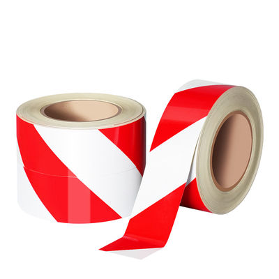 Υψηλής ποιότητας 50mm*45m Αντανακλαστικά αυτοκόλλητα προειδοποίησης για φορτηγά